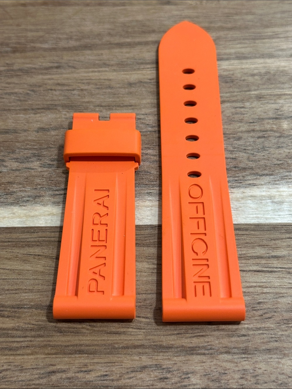 OEM Panerai 24mm Rubber Strap Genuine